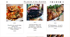 Desktop Screenshot of placesiveeaten.com